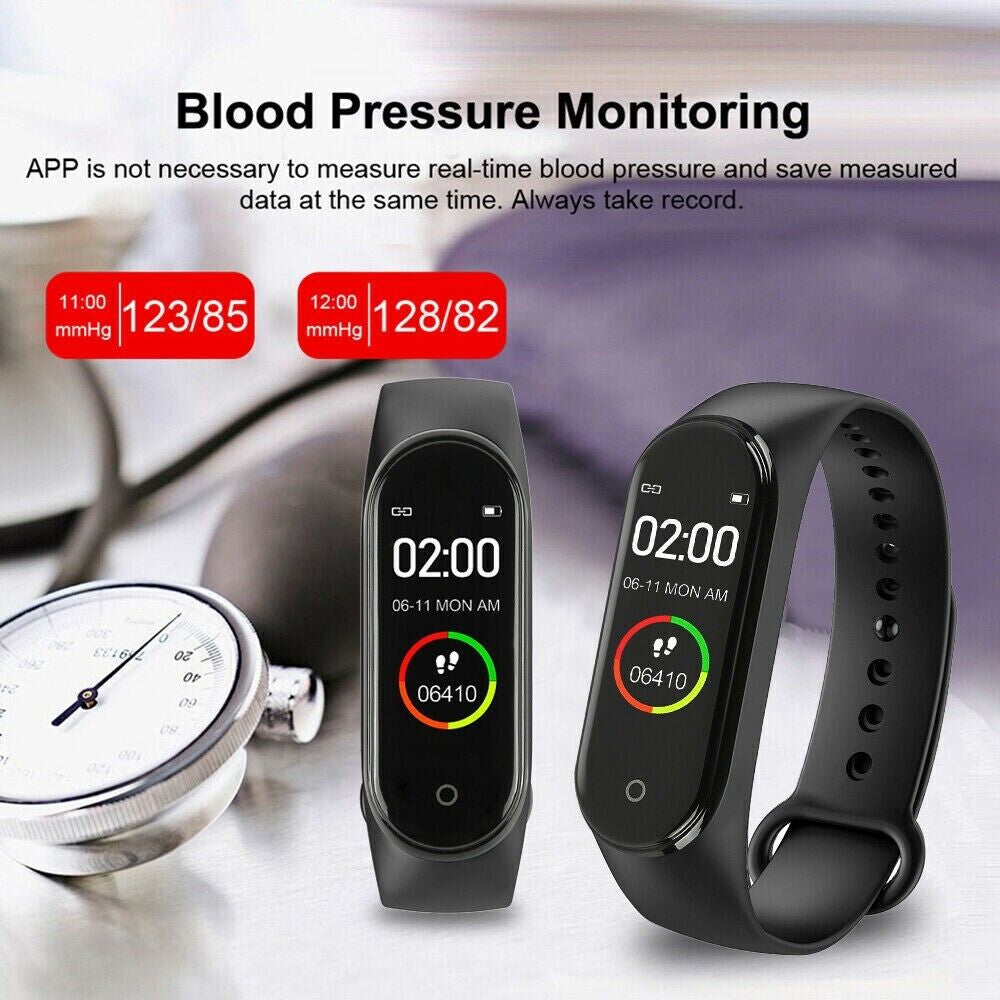 Replacement Strap for M4 M6 Fitness Activity Steps Calorie Heart Rate Tracker